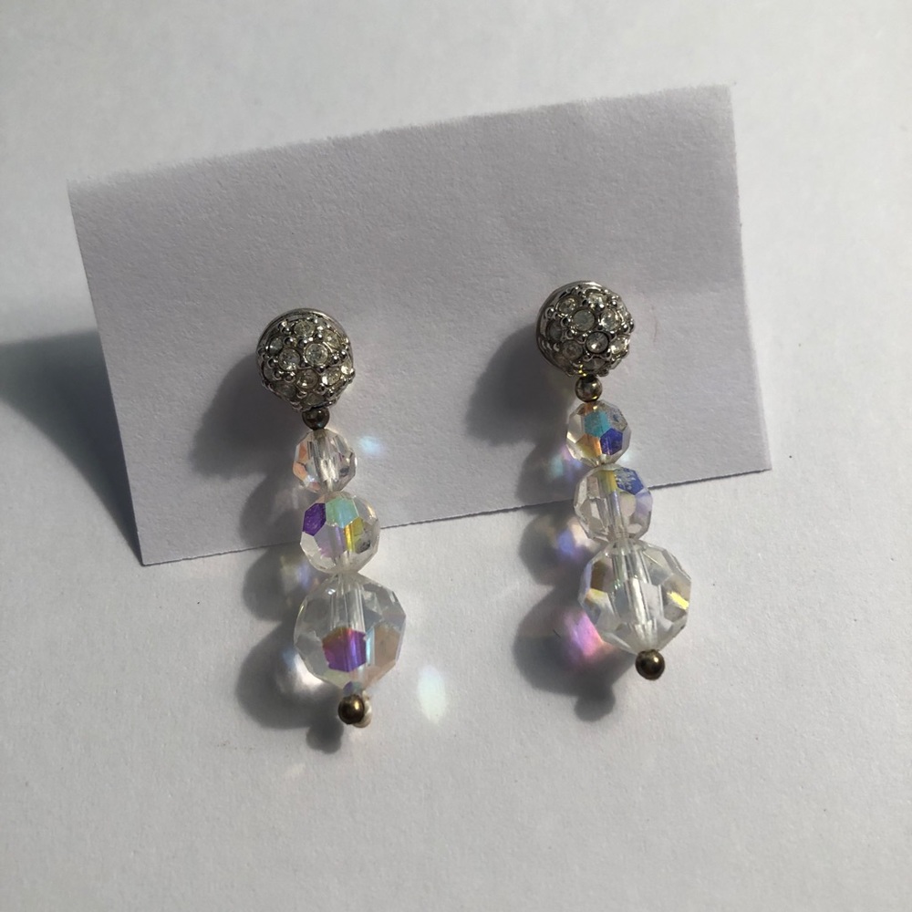 Stunning Genuine Crystal Swarovski Drop Earrings